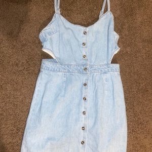 Denim dress